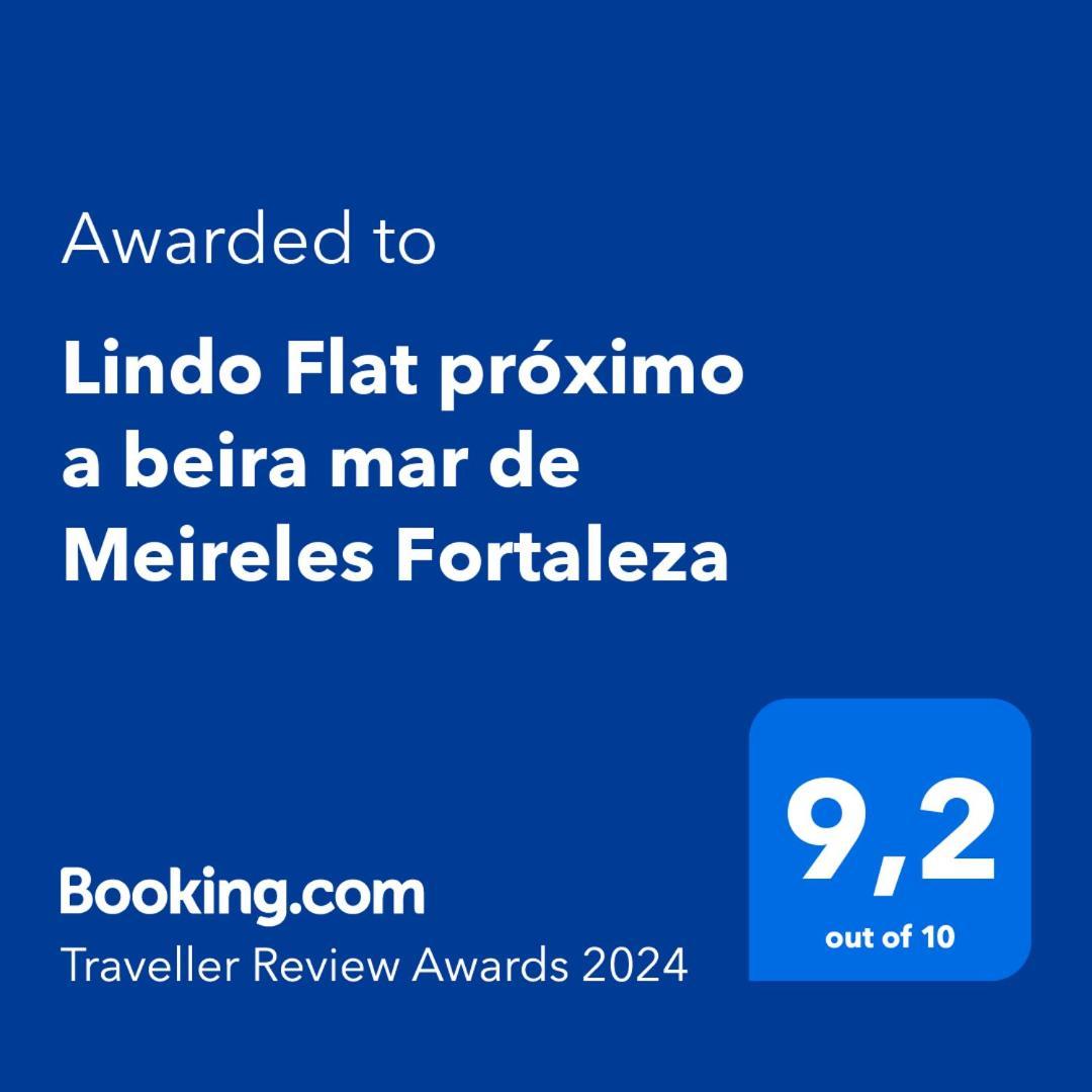 Lindo Flat Proximo A Beira Mar De Meireles Fortaleza Exterior foto